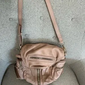Alexander Wang Marti backpack in beautiful blush leather! Mini Marti Backpack by Alexander Wang - La GarÁonne – La  main image 2